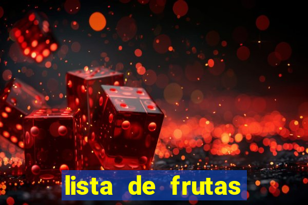 lista de frutas nativas do brasil